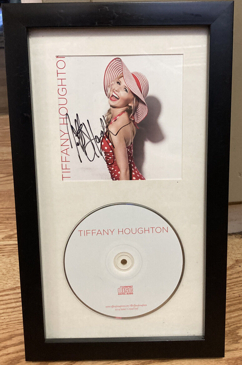 2014 Tiffany Houghton Autographed Signed & Framed Cd Jacket Cover Music Rare!!