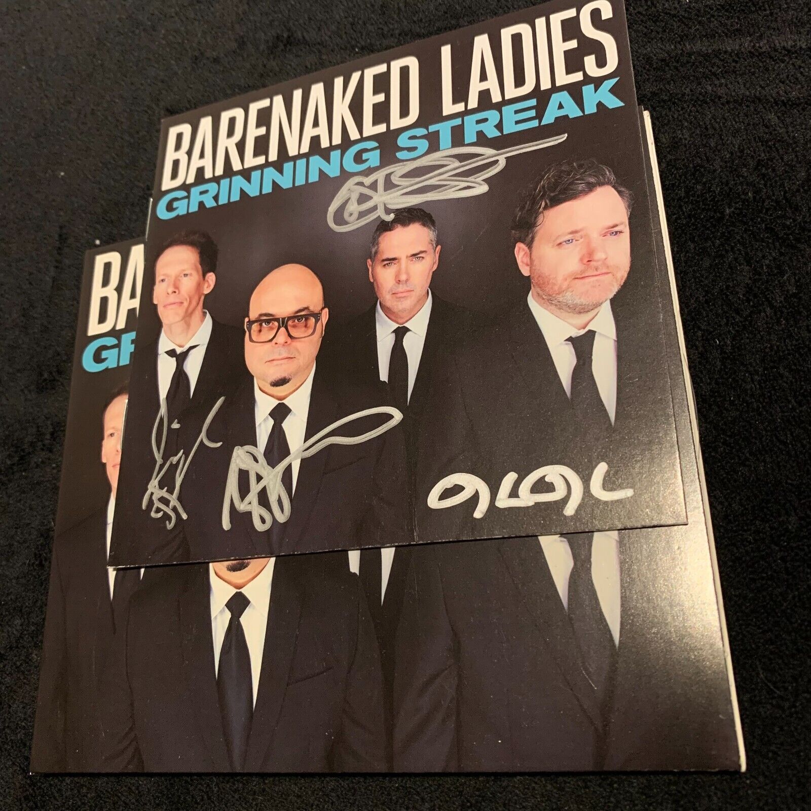 Barenaked Ladies Bnl "grinning Streak" Signed Autographed Cd